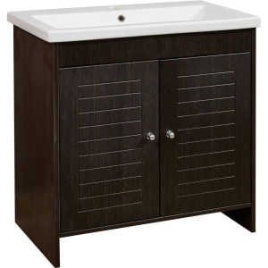 Тумба с раковиной Stella Polar Монтоне 80 венге