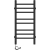 Полотенцесушитель электрический Laris Лаванда ЧКЧ П8 300/700 черный, R