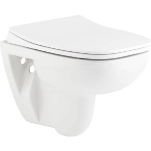 Комплект Унитаз подвесной Seramiksan Petite A101002H + Система инсталляции для унитазов VitrA 800-2009 с кнопкой смыва, белая