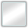 Зеркало Art&Max Sorrento 100х100 с LED-подсветкой, 6000К