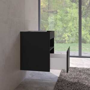 Купить Тумба с раковиной Keuco Stageline 32842 50 см, вулканит в Москве с доставкой Тумба с раковиной Keuco Stageline 32842 50 см, вулканит