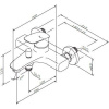 Смеситель для ванны с душем AM.PM Spirit V2.1 F71A10000