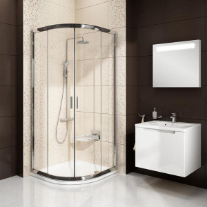 Душевой уголок Ravak Blix BLCP4-80 Transparent, профиль блестящий