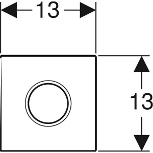 Купить Привод смыва для писсуара GEBERIT Sigma 01 (питание от батареек) 116.031.21.5 в Москве с доставкой Привод смыва для писсуара GEBERIT Sigma 01 (питание от батареек) 116.031.21.5