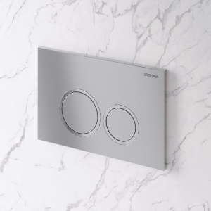 Кнопка смыва Grossman Galaxy хром матовая