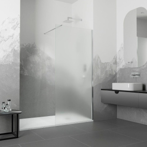 Душевая перегородка RGW Walk In WA-010 90x200, стекло сатин