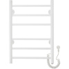 Полотенцесушитель электрический Domoterm Аврора DMT 109-6 40х60, белый, R