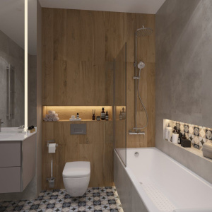 Душевая стойка Jacob Delafon Aleo 2.0 E26809-CP