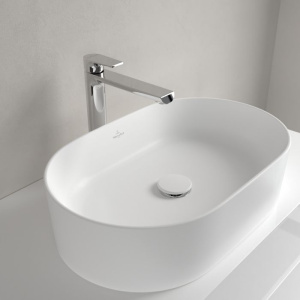 Раковина Villeroy & Boch Collaro 4A1956RW stone white, CeramicPlus