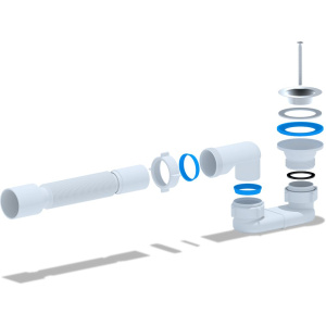Сифон для поддона АНИ пласт E015
