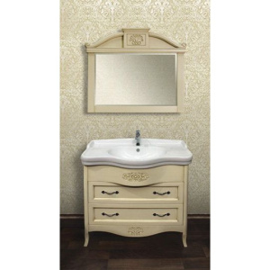 Зеркало BelBagno Primavera bianco antico