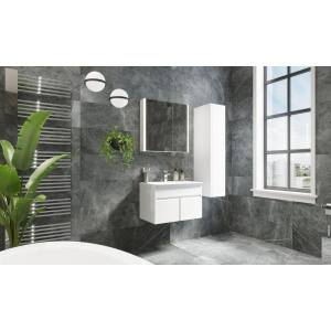 Тумба с раковиной Roca UP 80 белая