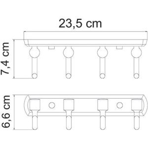 Крючок Wasserkraft Oder K-3074