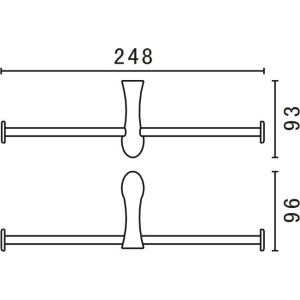Держатель туалетной бумаги Art&Max Elegant AM-E-1583B