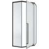 Душевой уголок Ceruttispa C3ABD 90x90, профиль черный