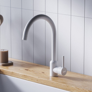 Смеситель для кухни Dorff Logic D3007033 белый