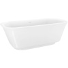 Акриловая ванна BelBagno Due BB702 170x80 см, отдельностоящая, с ножками, со сливом-переливом, с донным клапаном