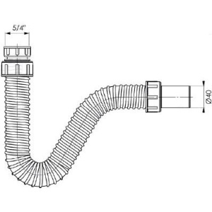 Сифон для раковины BETTOSERB 125313