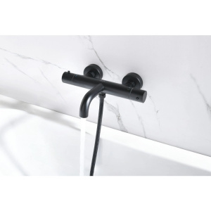 Смеситель для ванны Aquatek Европа AQ1343MB черный