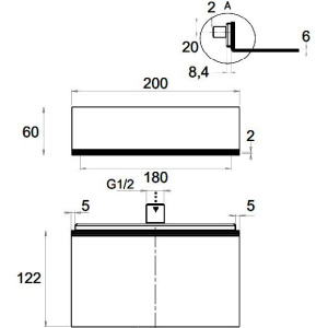 Излив Remer 359XL для ванны