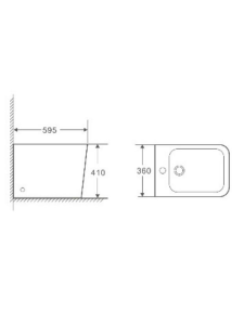 Купить Биде напольное WeltWasser GELBACH 003 MT-BL (10000003746) в Москве с доставкой Биде напольное WeltWasser GELBACH 003 MT-BL (10000003746)