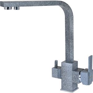 Смеситель для кухни Wisent W4371-3-24 графит