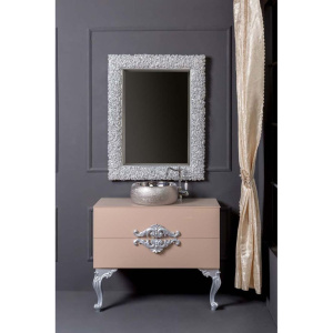 Зеркало Armadi Art NeoArt Rose серебро