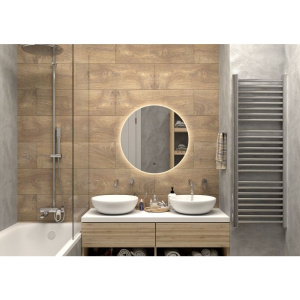 Зеркало круглое Art&Max Sanremo 65 с теплой подсветкой