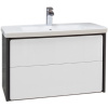 Тумба под раковину Roca Ronda 80 ZRU9302965 белый глянец, антрацит