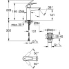 Смеситель для раковины Grohe Eurosmart 23923003