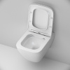 Унитаз подвесной AM.PM Spirit V2.0 FlashClean с микролифтом, белый