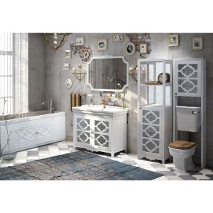 Купить Шкаф Corozo Манойр 50, для туалета в Москве с доставкой Шкаф Corozo Манойр 50, для туалета