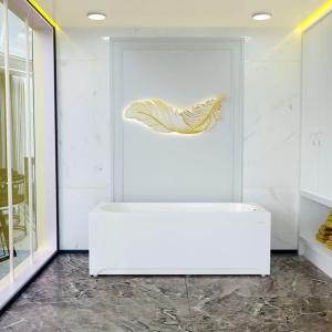 Акриловая ванна Radomir Виктория лайт 2-01-0-0-1-260Р 170x70 см, с каркасом, белый глянец