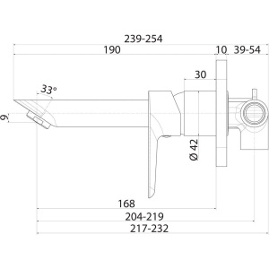 Смеситель для раковины IDDIS Cloud CLOSB00i65 С ВНУТРЕННЕЙ ЧАСТЬЮ