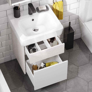 Тумба с раковиной Aquaton Верди PRO 50 1A1959K1VDAV0 ясень фабрик