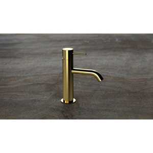 Смеситель для раковины Remer X Style X12DO золото глянцевое