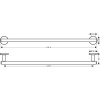 Полотенцедержатель Hansgrohe Logis Universal 41716000