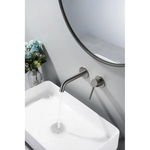 Смеситель для раковины Aquatek Европа AQ1313BGM оружейная сталь