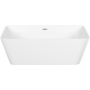 Акриловая ванна Sancos Dama FB05 170x80 см, отдельностоящая, с каркасом, со сливом-переливом