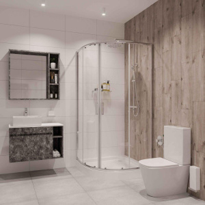 Купить Душевой уголок Niagara Nova NG-6686-08 80x80, профиль хром, стекло прозрачное в Москве с доставкой Душевой уголок Niagara Nova NG-6686-08 80x80, профиль хром, стекло прозрачное