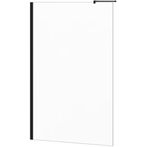 Купить Душевая перегородка DIWO Орёл 120 см, профиль черный матовый в Москве с доставкой Душевая перегородка DIWO Орёл 120 см, профиль черный матовый