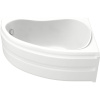 Акриловая ванна Bas Алегра R 150x90 см, угловая, с каркасом, асимметричная