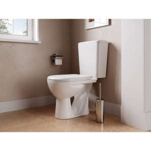 Купить Унитаз-компакт Santeri Орион Комфорт белый, с сидением микролифт в Москве с доставкой Унитаз-компакт Santeri Орион Комфорт белый, с сидением микролифт