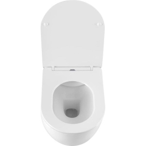 Унитаз подвесной Art&Max Siena AM221CHR/SC с микролифтом, белый