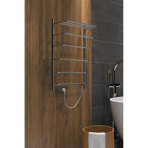 Полотенцесушитель электрический Indigo Hit LHE80-50R серебристый