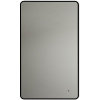 Зеркало Art&Max Siena S 60х100 черное, с LED-подсветкой, 6000К
