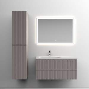 Тумба с раковиной Sancos Snob T 100 см, L, doha soft