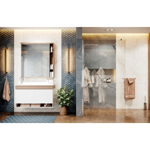 Купить Душевая перегородка Ambassador Walk-in 15031102 100х200 см, профиль хром в Москве с доставкой Душевая перегородка Ambassador Walk-in 15031102 100х200 см, профиль хром