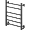 Полотенцесушитель электрический Ника Step 2 60/50, матовый черный RAL9005