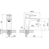 Смеситель для раковины IDDIS Bild BILSB00i01